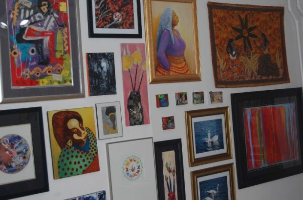 zion gallery wall shot